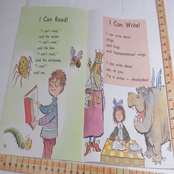 Rhymes to Read (almost 2 feet tall) I DREAM book (LIKE NEW CONDITION) Classroom - Picture 6 of 9